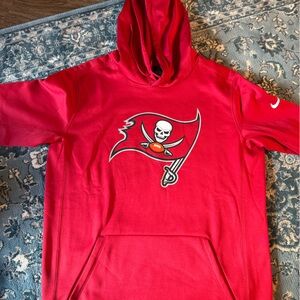 Nike Tampa Bay Buccaneers Statement Logo Hoodie Mens Red NFL